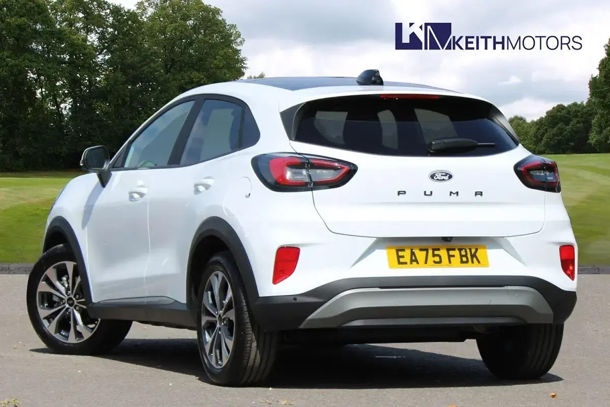 Used Ford Puma Titanium 125 HP (91 kW) 2025 White SUV