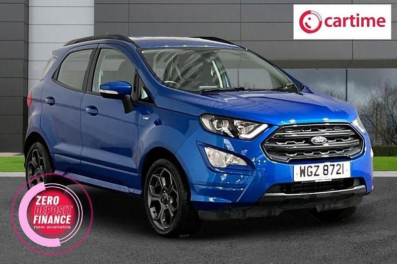 Blue Used 2022 Ford Ecosport ST-Line SUV | £12,599 (Fair price) - Image 1/4