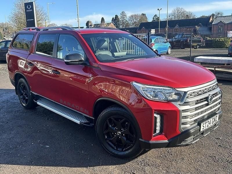 Used Ssangyong (KGM) Musso 202 HP (148 kW) 2024 Red Pickup