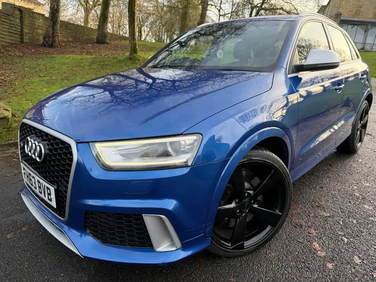 Used Audi RS Q3 310 HP (228 kW) 2014 Blue SUV