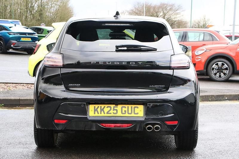 Used Peugeot 208 Premium 144 HP (105 kW) 2025 Black Hatchback