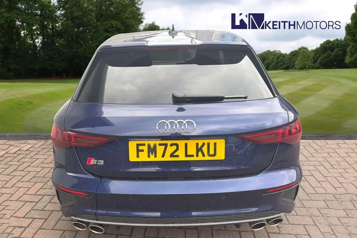 Used Audi S3 Sportback Comfort 310 HP (228 kW) 2023 Blue Hatchback