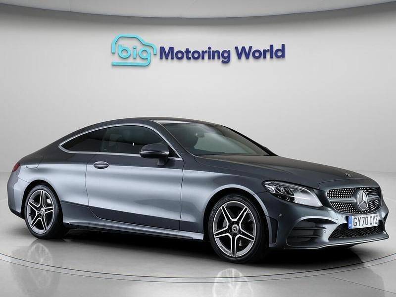 Grey Used 2020 Mercedes C200 AMG line Coupe | £19,300 (Fair price) - Image 1/4