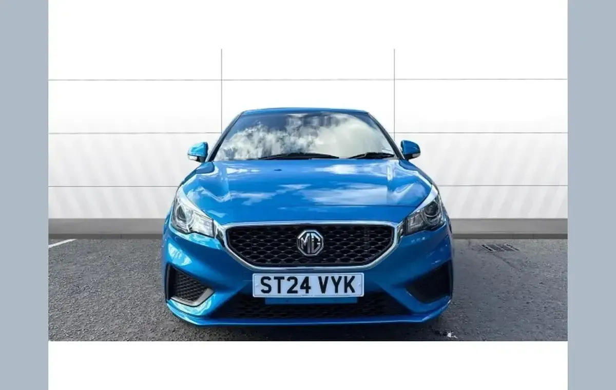 Used MG MG3 Excite 106 HP (77 kW) 2024 Blue Hatchback