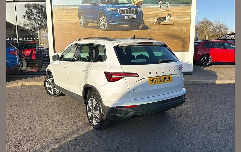 Used Skoda Karoq SE Drive 108 HP (79 kW) 2023 White SUV