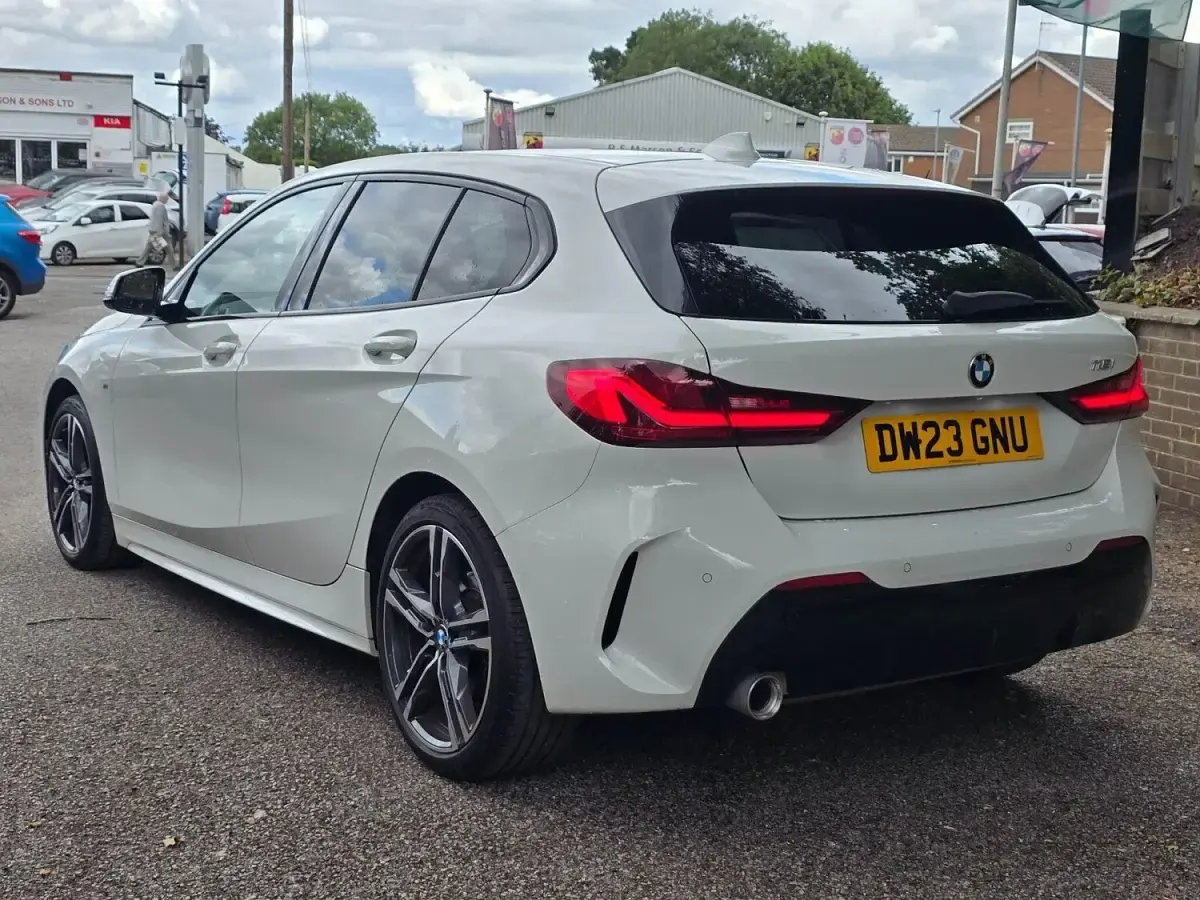 Used BMW 118 M Sport 2023 White Hatchback