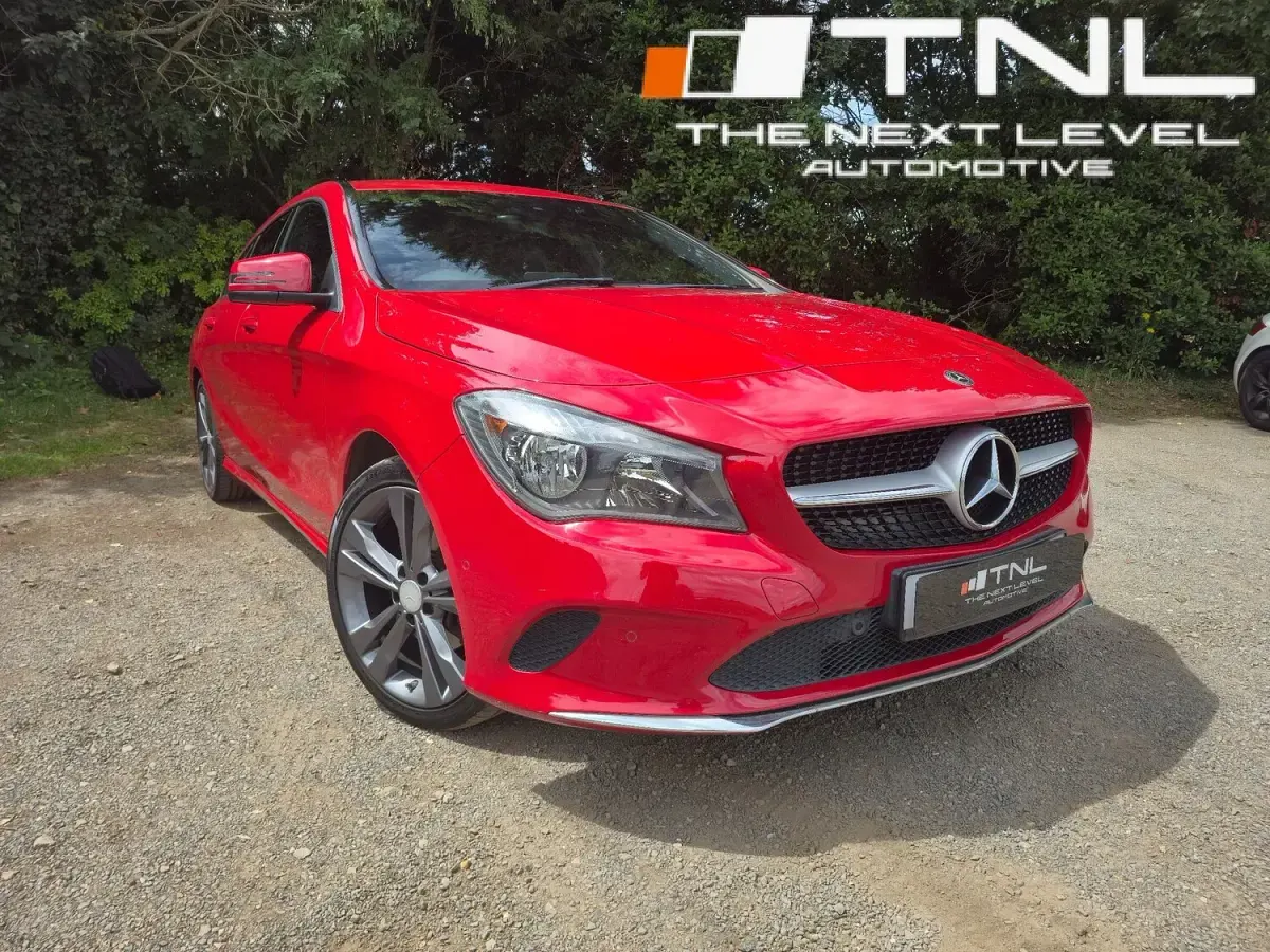 Used Mercedes CLA180 2017 Red Coupe