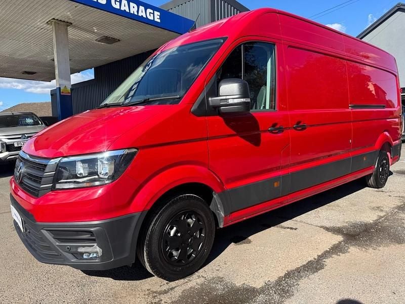 Used VW Crafter Trendline 177 HP (130 kW) 2019 Red Van