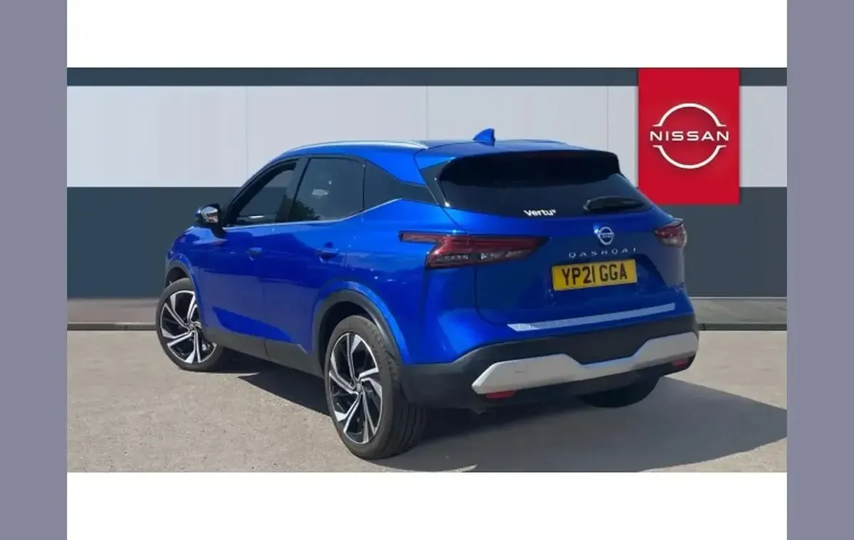 Used Nissan Qashqai Tekna+ 155 HP (114 kW) 2021 Blue SUV