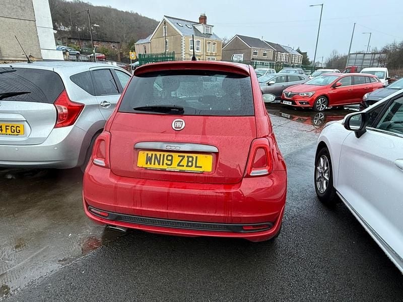 Used Fiat 500 S 69 HP (50 kW) 2019 Red Hatchback