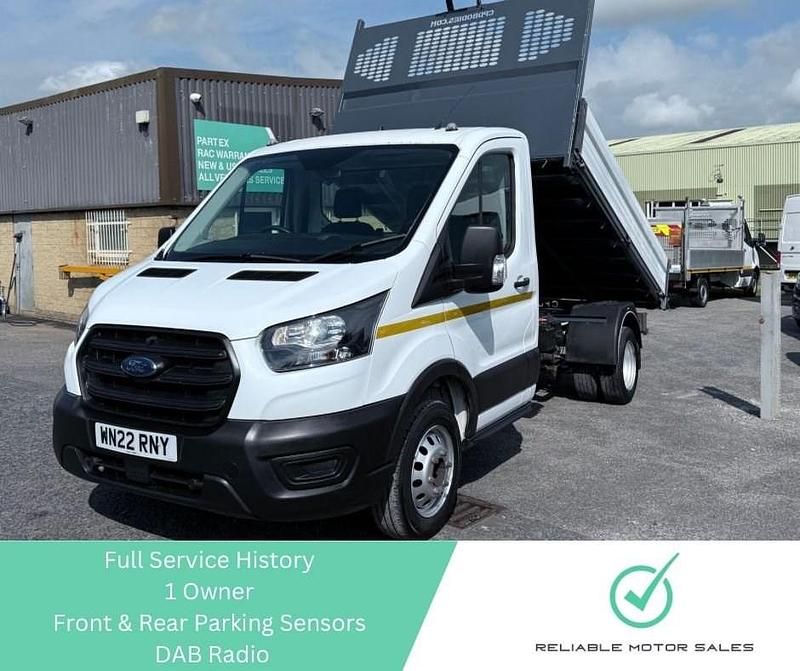 White Used 2022 Ford Transit S Cabriolet | £17,995 (Fair price) - Image 1/3