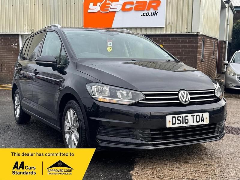 Used VW Touran Family 2016 Black MPV