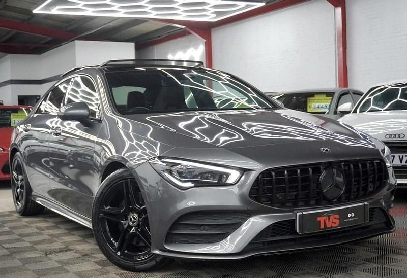 Used Mercedes CLA220 AMG Line Premium Plus 2019 Grey Sedan
