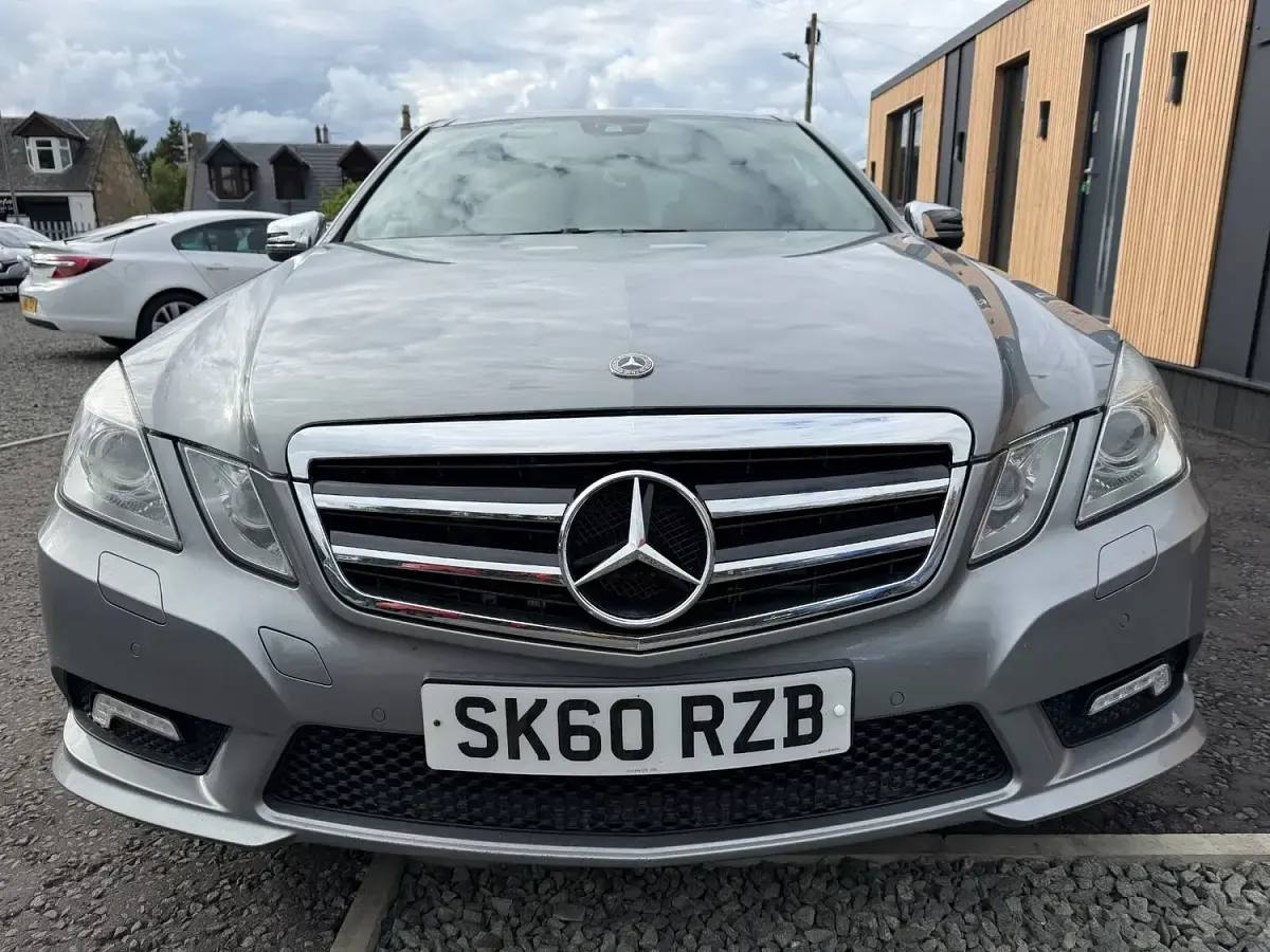 Used Mercedes E350 2010 Silver Sedan