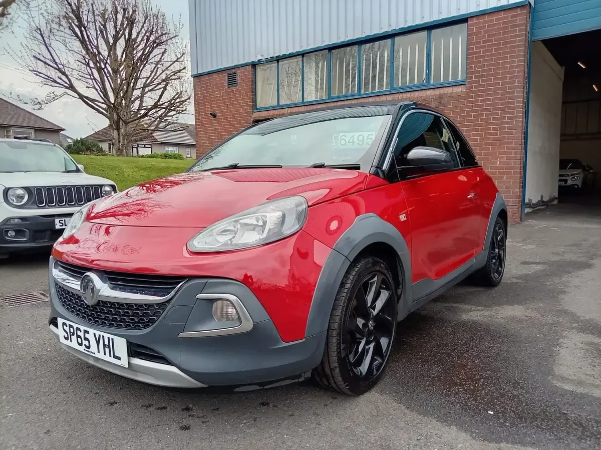 Used Vauxhall Adam Rocks 2015 Red Hatchback