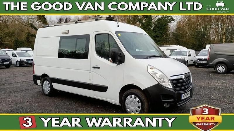 Used Vauxhall Movano 130 HP (95 kW) 2019 White MPV