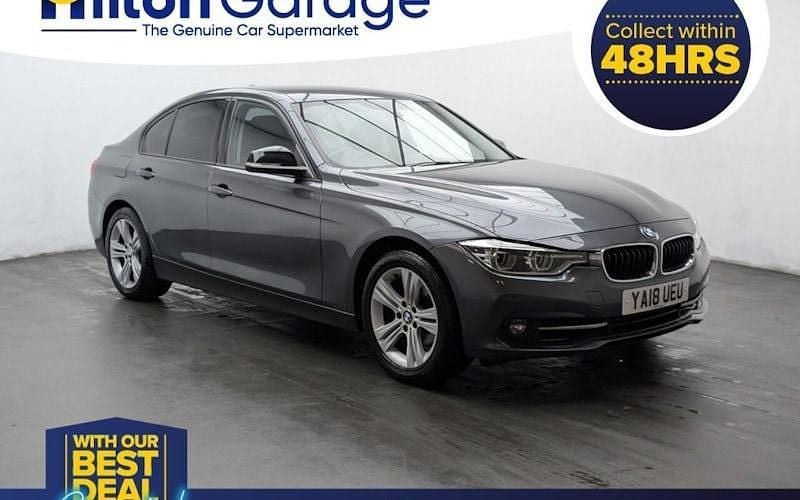 Used BMW 318 Sport Line 136 HP (100 kW) 2018 Grey Sedan