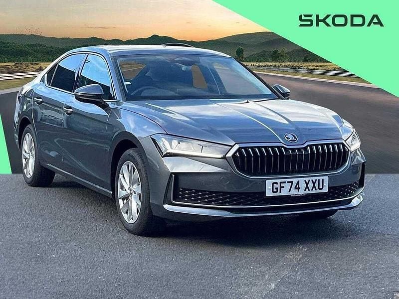 Grey Used 2024 Skoda Superb SE Technology Hatchback | £25,099 (Super price) - Image 1/4