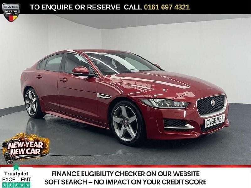 Red Used 2016 Jaguar XE R-Sport Sedan | £8,970 (Fair price) - Image 1/3