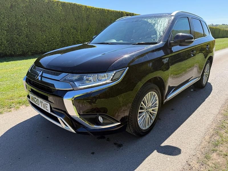 Used Mitsubishi Outlander P-HEV 2020 Black Estate