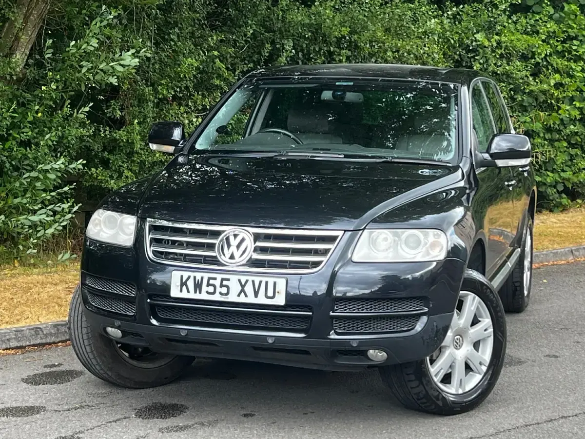 Used VW Touareg Sportline 245 HP (180 kW) 2005 Black SUV