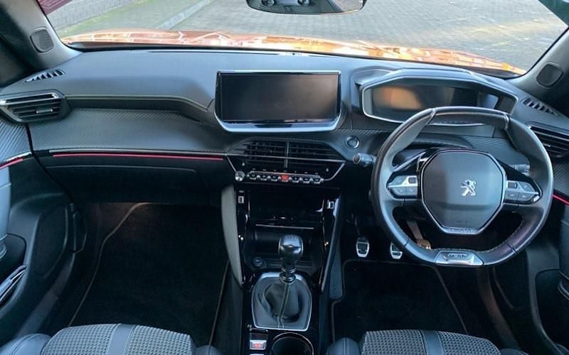 Used Peugeot 2008 GTi 131 HP (96 kW) 2022 Orange SUV