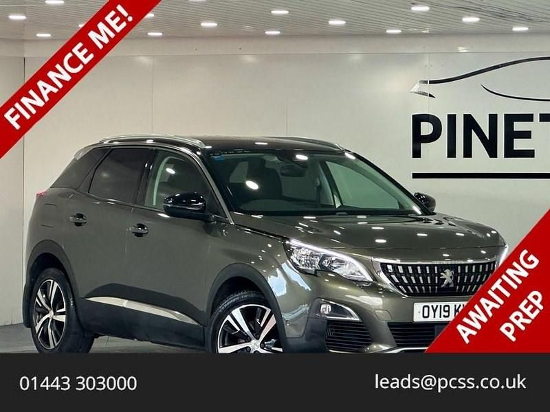 Grey Used 2019 Peugeot 3008 Allure SUV | £11,799 (Fair price) - Image 1/3
