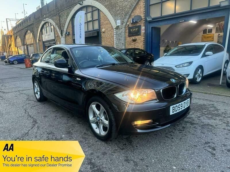 Used BMW 120 Coupé Sport Line 2010 Black Coupe