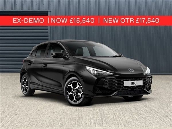 Black New 2025 MG MG3 SE Hatchback | £15,540 (A bit pricey) - Image 1/1