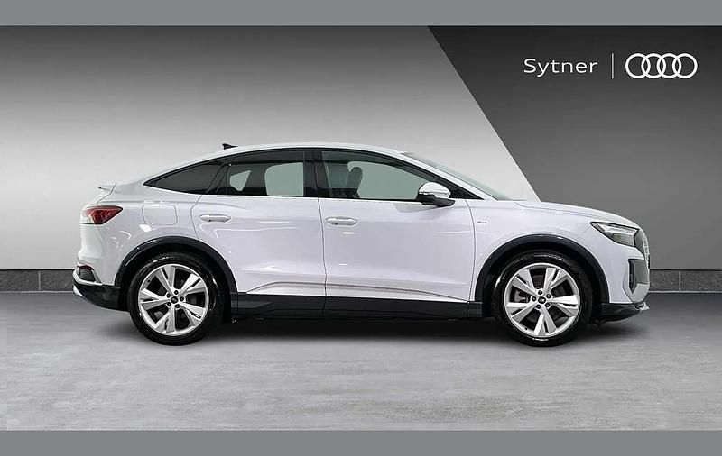 Used Audi Q4 Sportback e-tron S-Line 150 kW (204 HP) 2023 White SUV