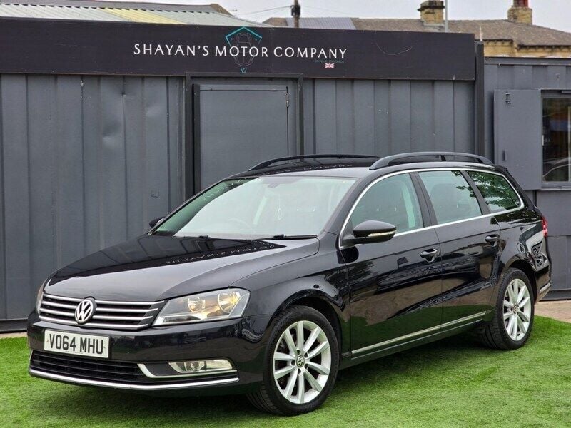 Black Used 2014 VW Passat Executive Estate | £5,290 (Fair price) - Image 1/4