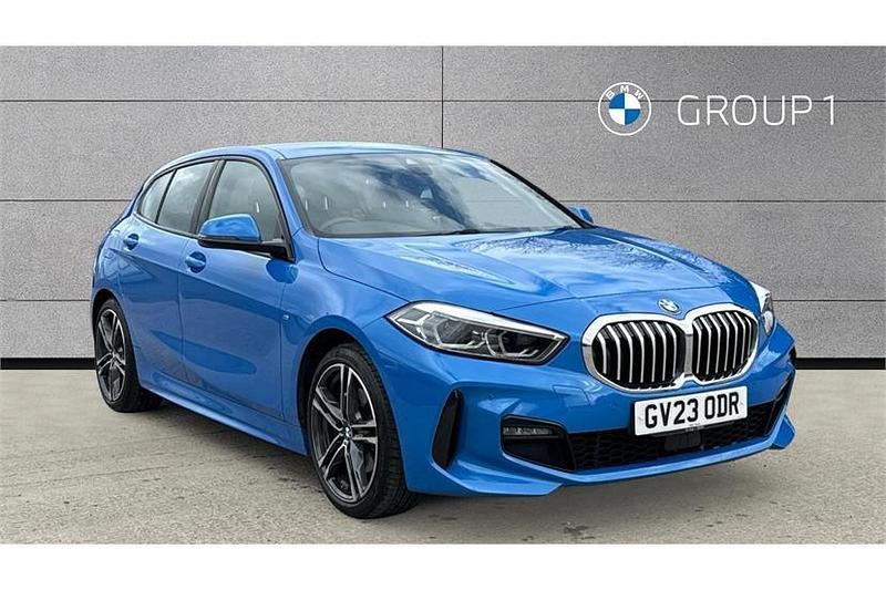 Used BMW 118 M Sport 136 HP (100 kW) 2023 Blue Hatchback
