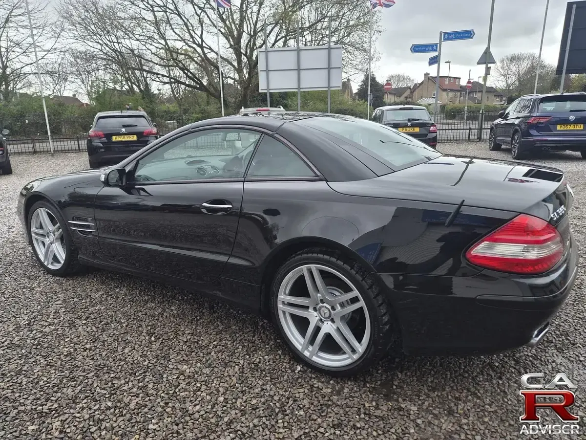 Used Mercedes SL350 272 HP (200 kW) 2007 Black Cabriolet
