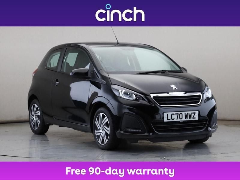 Black Used 2020 Peugeot 108 Active Hatchback | £8,449 (A bit pricey) - Image 1/3