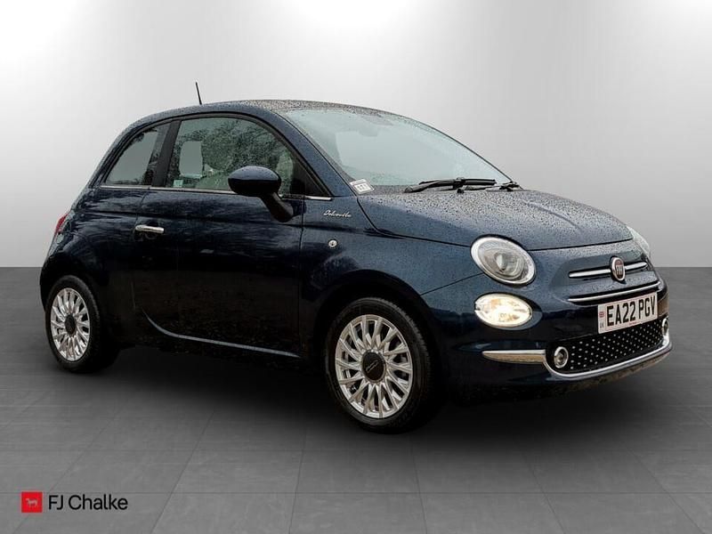 Blue Used 2022 Fiat 500 Dolcevita Hatchback | £11,490 - Image 1/4