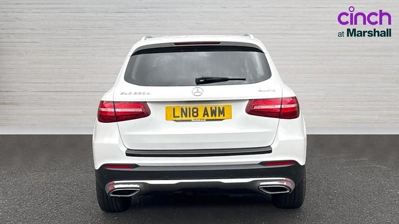 Used Mercedes GLC220 170 HP (125 kW) 2018 White SUV