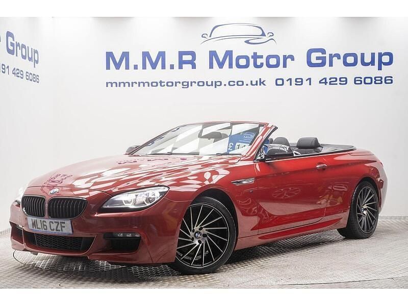Used BMW 640 Cabriolet M Sport 2016 Red Cabriolet
