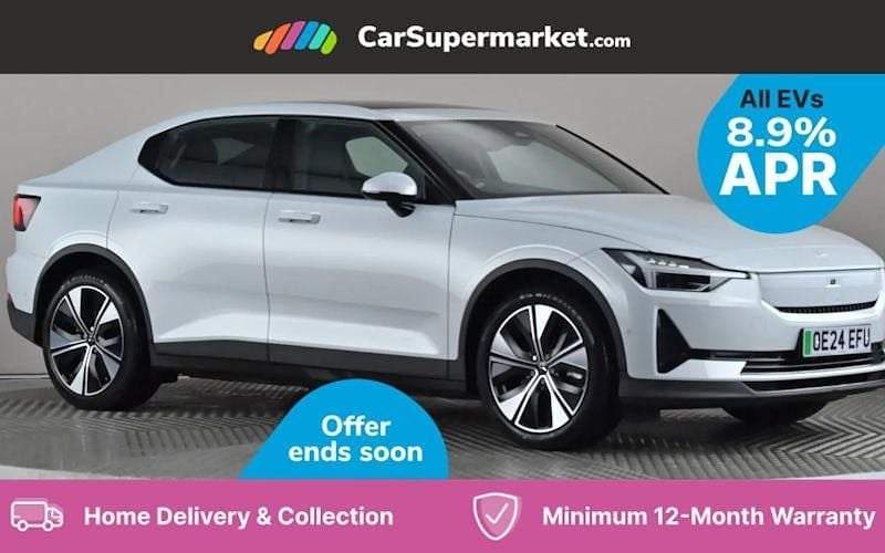 Silver Used 2023 Polestar 2 Sedan | £27,197 (Good price) - Image 1/3