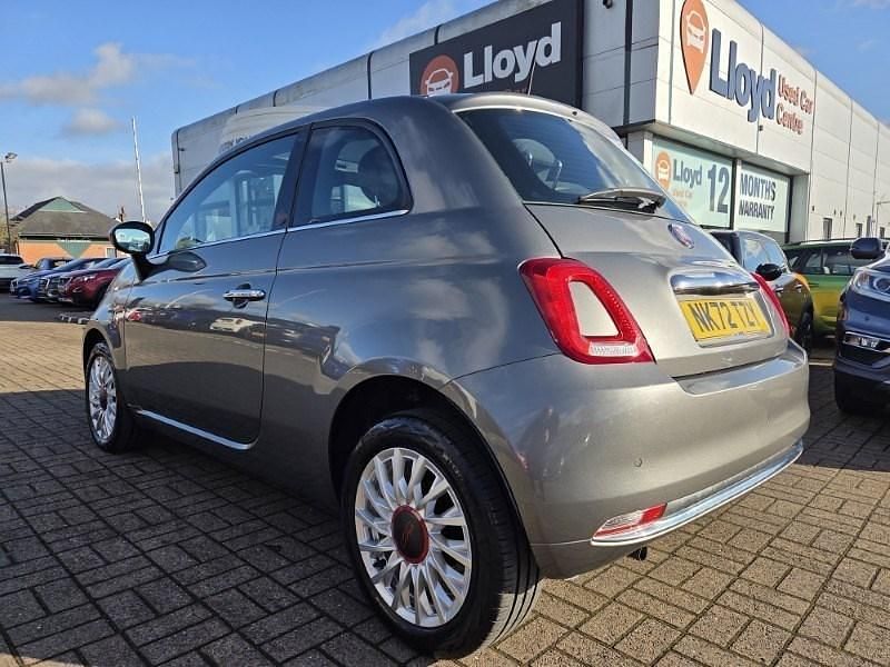 Used Fiat 500 Red 70 HP (51 kW) 2022 Grey Hatchback