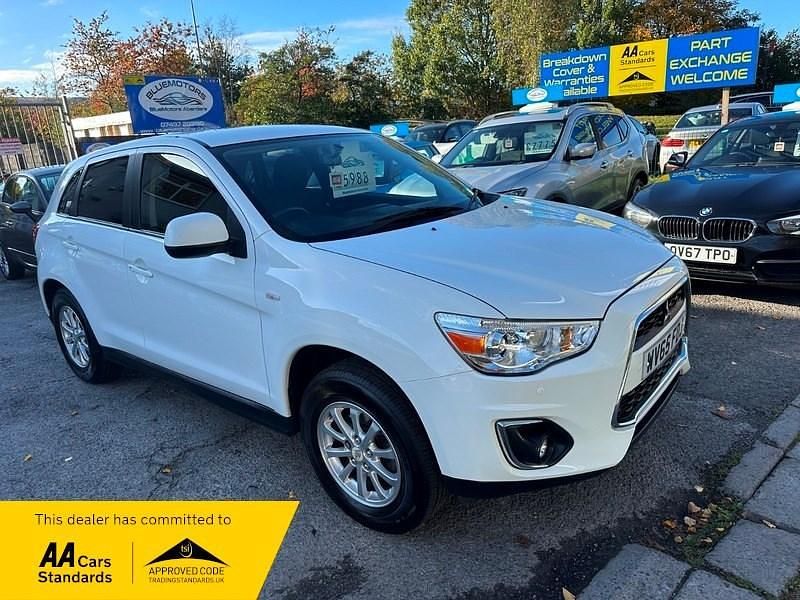 White Used 2015 Mitsubishi ASX SUV | £5,998 (Good price) - Image 1/4