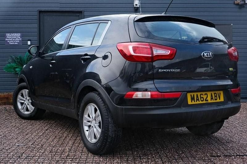 Begagnad Kia Sportage 135 HK (99 kW) 2012 Svart SUV