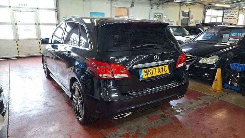 Used Mercedes B200 AMG line 2017 Black MPV