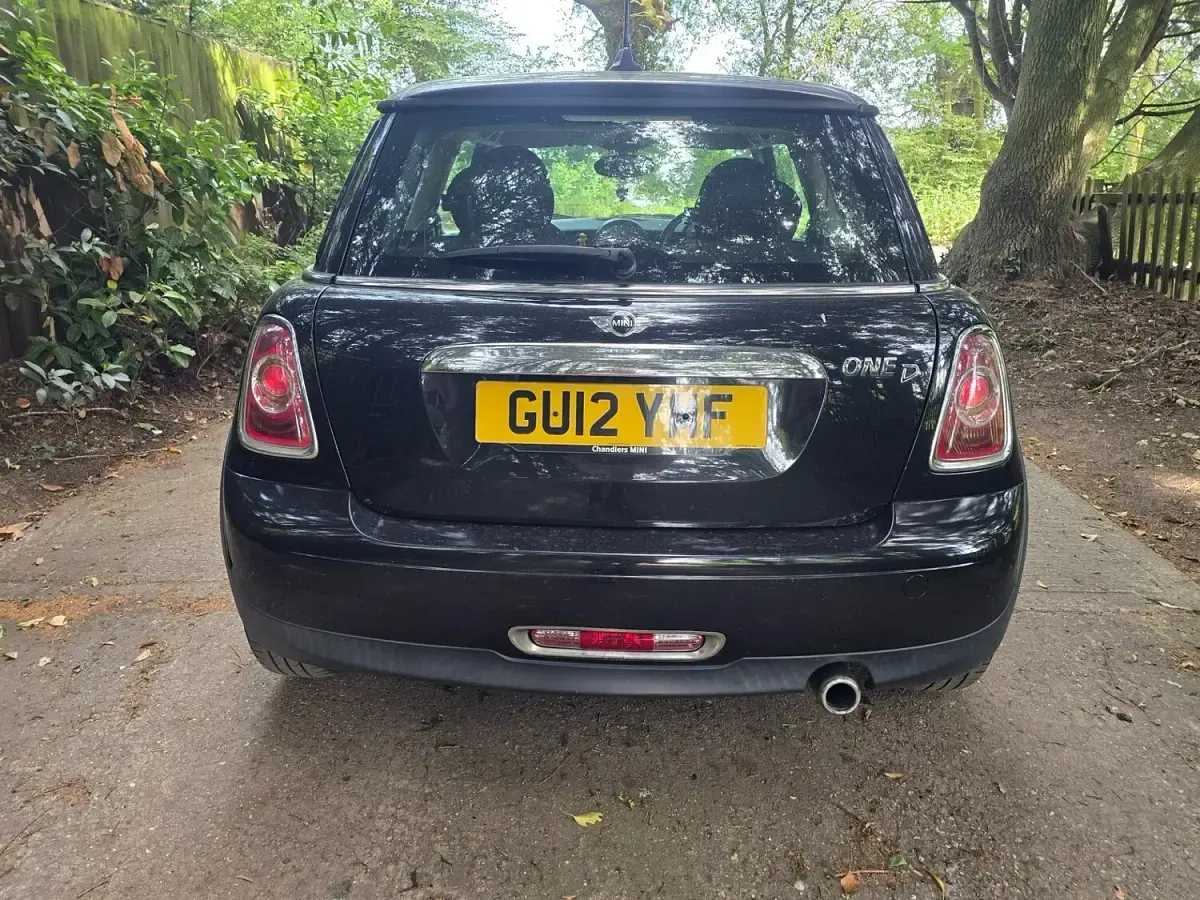 Used Mini One D Hatch 90 HP (66 kW) 2012 Black Hatchback