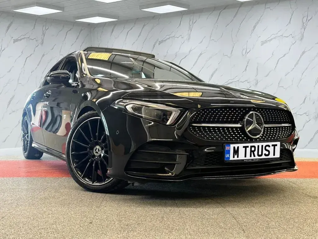 Used Mercedes A200 AMG Line Premium Plus 2022 Black Sedan