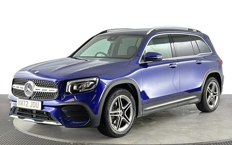 Used Mercedes GLB200 AMG Line Premium 163 HP (119 kW) 2022 Blue SUV