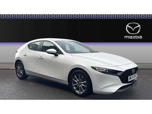 White Used 2025 Mazda 3 Center-Line Hatchback | £17,580 - Image 1/4