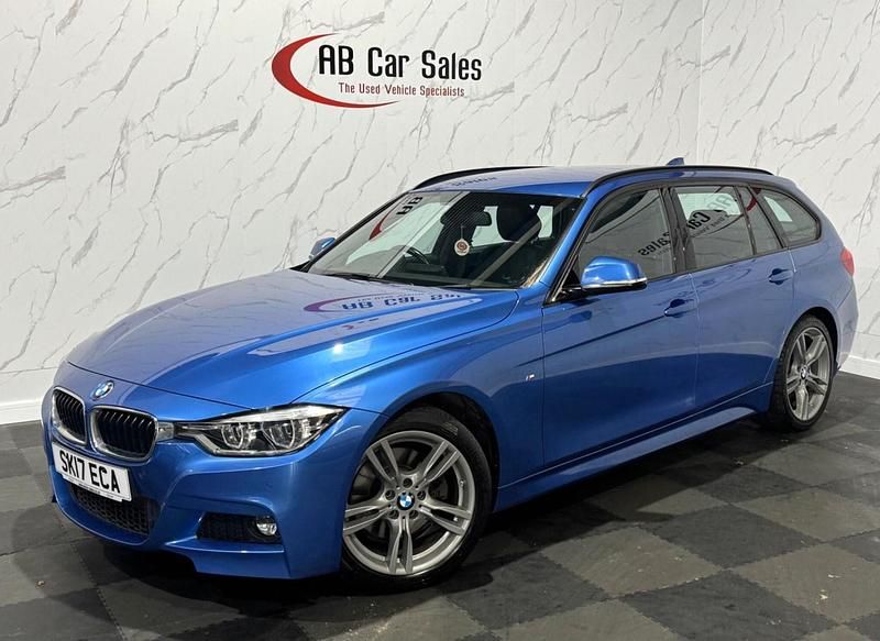 Blue Used 2017 BMW 330 M Sport Estate | £15,299 (Good price) - Image 1/3