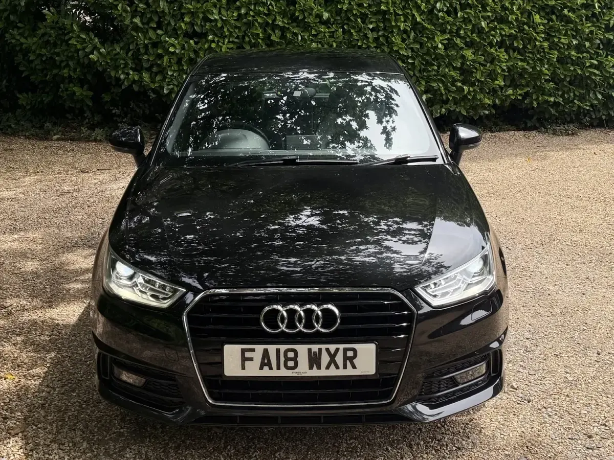 Used Audi A1 S-Line 125 HP (91 kW) 2018 Black Hatchback