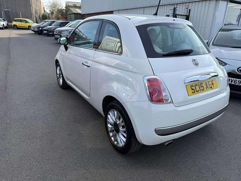 Used Fiat 500 Pop Star 69 HP (50 kW) 2015 White Hatchback