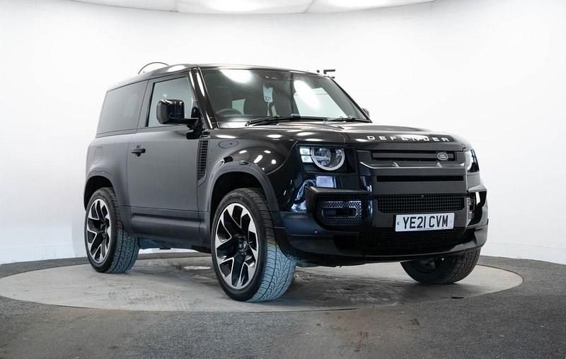 Black Used 2021 Land Rover Defender SUV | £37,500 (Fair price) - Image 1/4